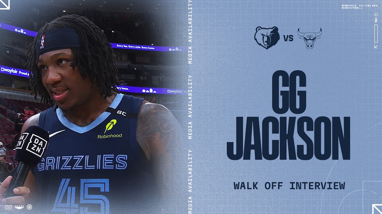 GG Jackson Walk-Off Interview | Grizzlies vs. Bulls background