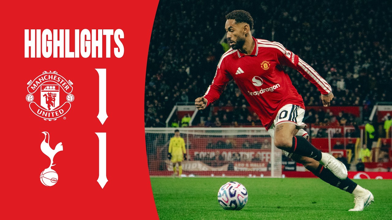 Man Utd 1-1 Spurs | Highlights background