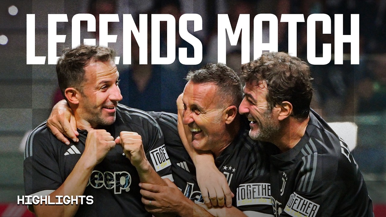 A NIGHT OF JUVENTUS LEGENDS! | Zidane vs Del Piero & MORE | Best Of background