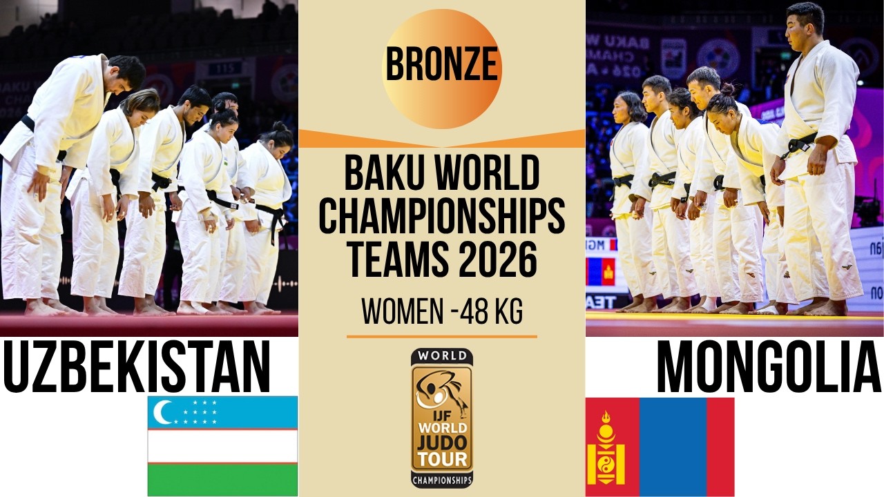 Mongolia π²π³ VS Uzbekistan πΊπΏ | Baku Teams World Championships 2026 | BRONZE background