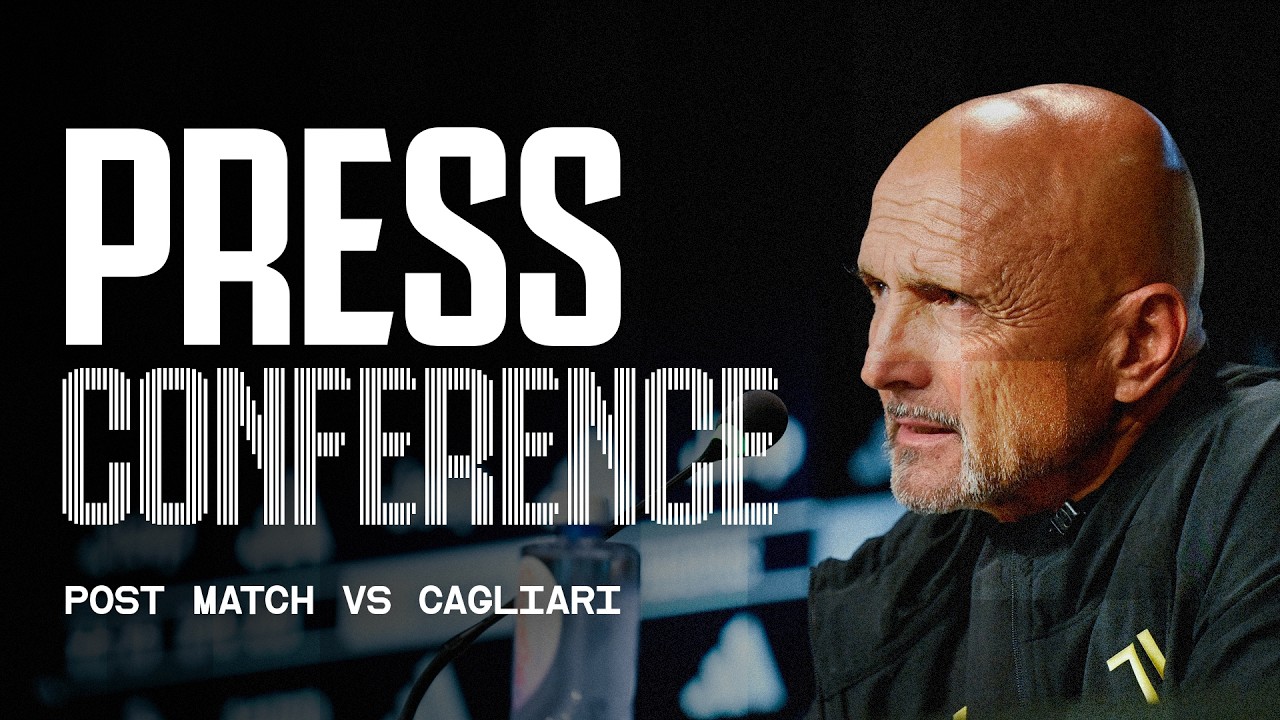 “GAMES LIKE THIS HAVE TO BE WON” | Spalletti after Cagliari-Juventus background