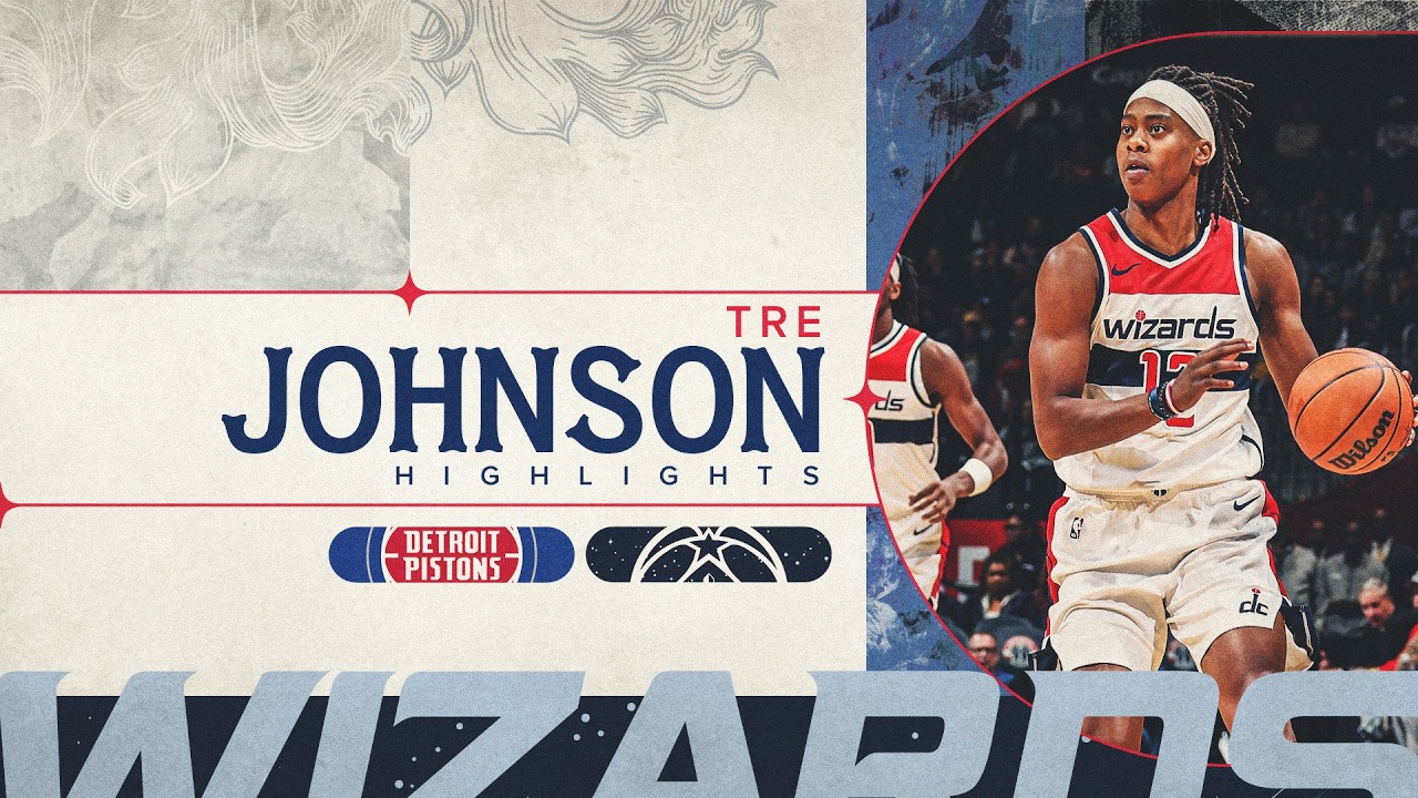 Tre Johnson drops 15 points in win vs Detroit Pistons background