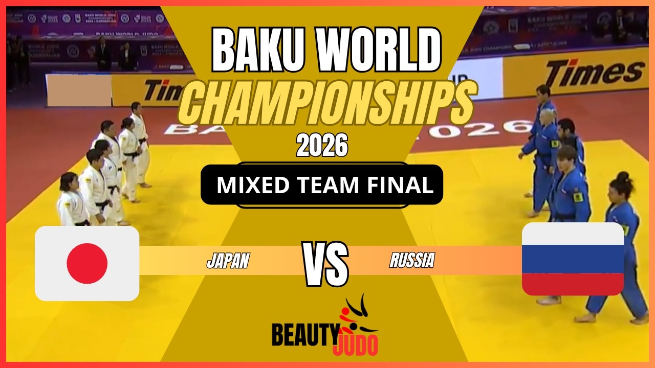 🏆Mixed team Final | JAPAN vs RUSSIA | Baku World Senior Championships 2026 🏆 background