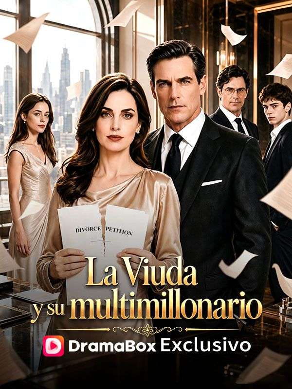 La viuda y su multimillonario poster