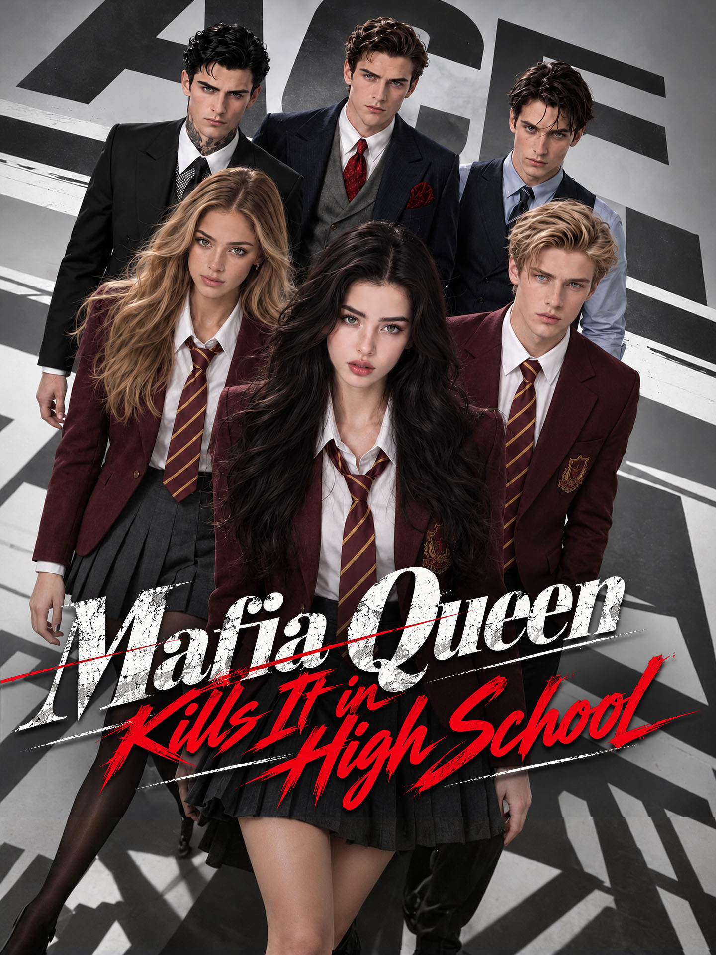 Mafia Queen Kills It in High School poster