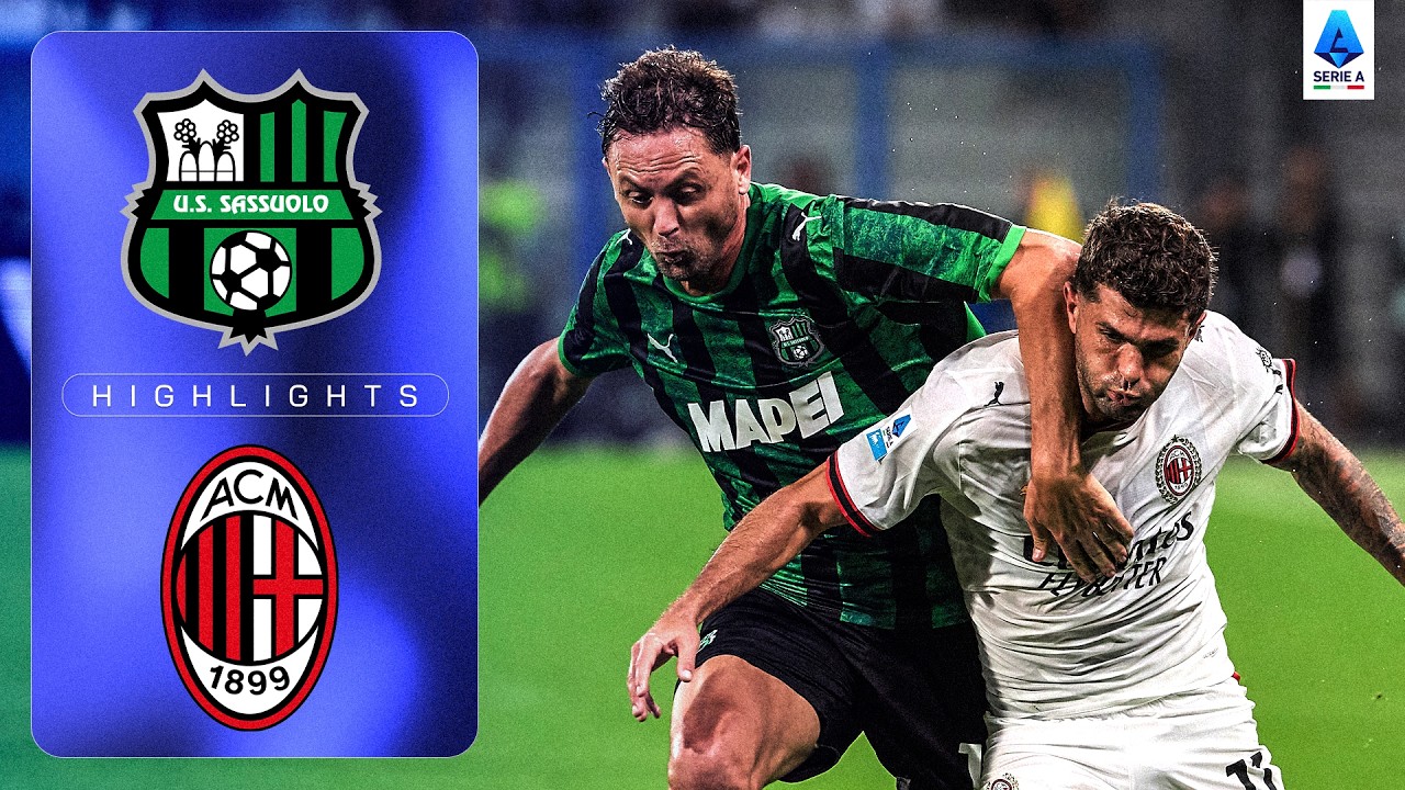 Back to Back Shots at the Mapei | SASSUOLO-MILAN | HIGHLIGHTS | Serie A 2026/27 background