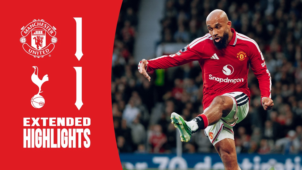 Man Utd 1-1 Spurs | Extended Highlights background
