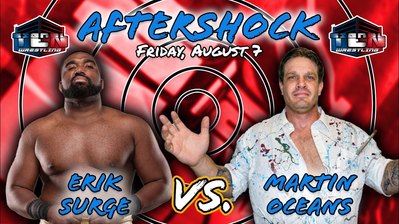 Erik Surge v. Martin Oceans - Aftershock - 08/07/2026 background