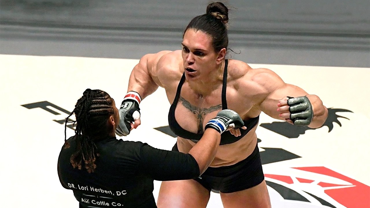 God Help Whoever Faces Her! Scary Women's Heavyweight Knockouts background