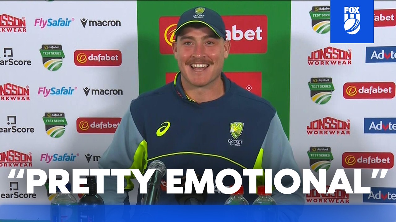 Renshaw's DREAM return! Aussie star reflects on remarkable 190 π | Australia Press Conference background