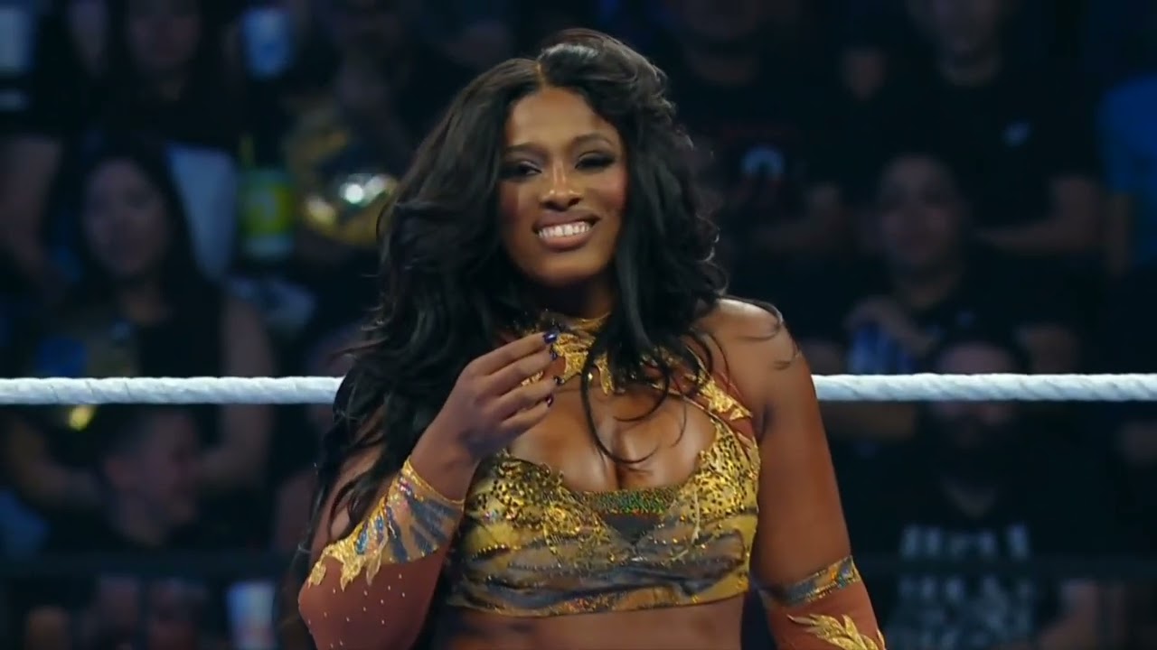 WWE SMACKDOWN STRATTON & JAYNE & LEGEND VS VICE & PEREZ & RUCA 10/09/26 background