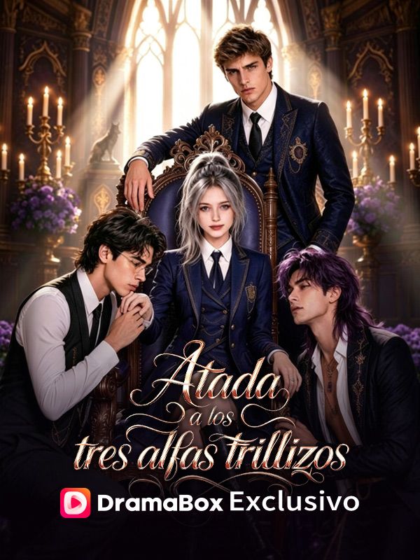 Atada a los tres alfas trillizos poster