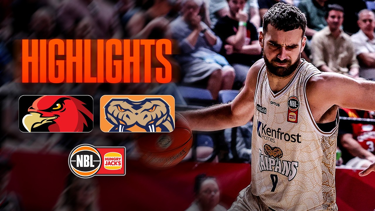 Illawarra Hawks vs. Cairns Taipans - Game Highlights - Round 4, NBL27 background