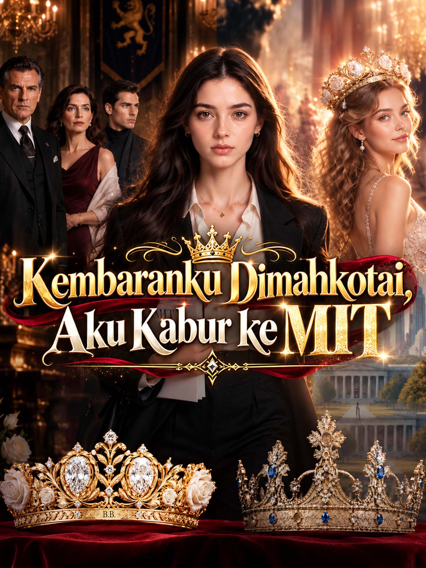 Kembaranku Dimahkotai, Aku Kabur ke MIT poster