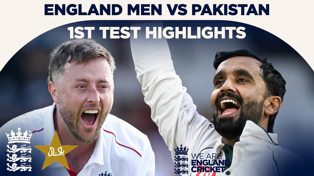 Wicket MANIA! | England vs Pakistan 1st Test 2026 background