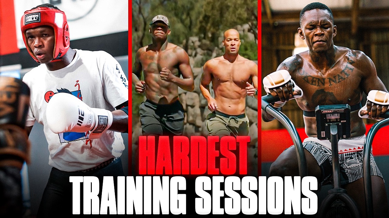 PAIN ЁЯШ│ | Israel Adesanya's Most INTENSE Training Sessions background