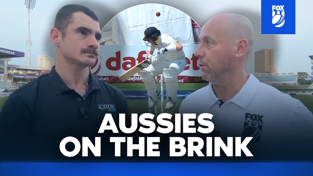 SMITH INJURY SCARE! π³ | Aussies Close In on Durban Win | Follow On Podcast background