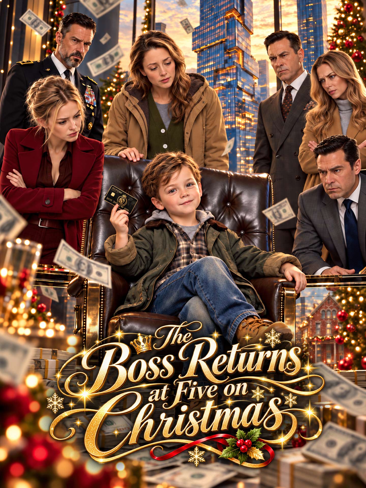 The Boss Returns at Five on Christmas poster
