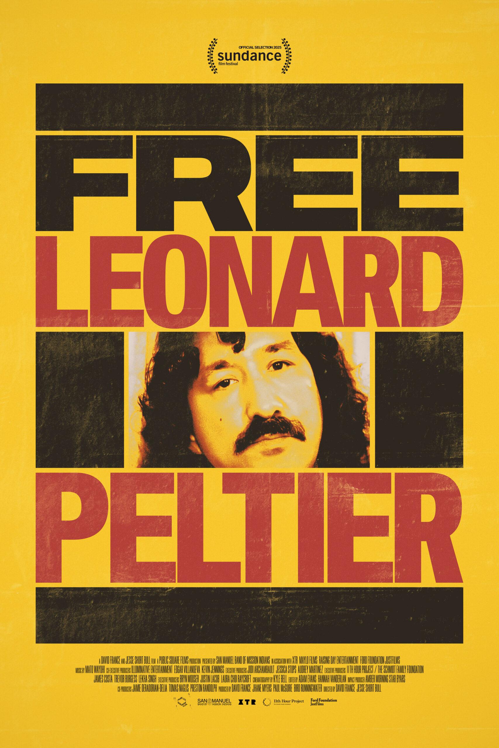Free Leonard Peltier poster