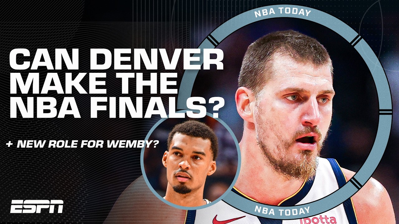 Wemby at POINT GUARD? 👀 + Can Jokic lead the Nuggets to another NBA Championship? | NBA Today background