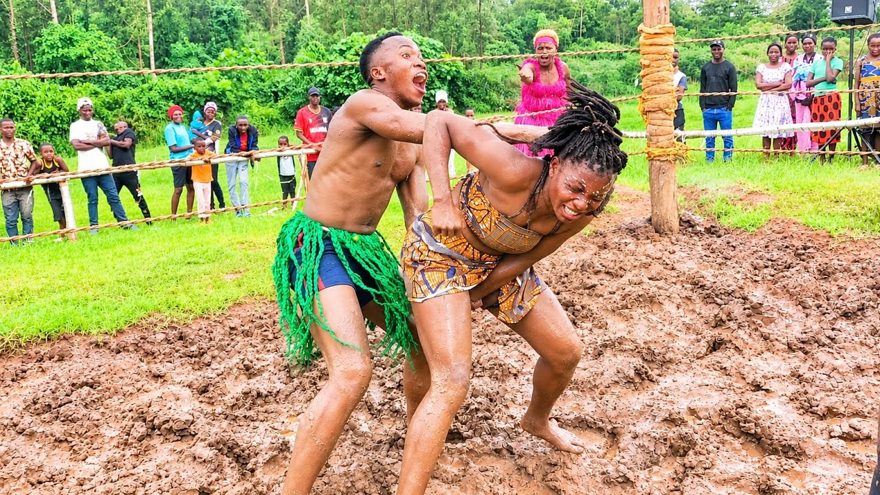 2 on 1 ! 🙄 WOMEN VS A MAN ! It went Wild 😳 Mixed Gender Match | Amesu & Sauda VS Buffalo | SGW background