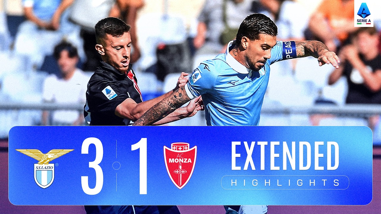 LAZIO-MONZA 3-1 | EXTENDED HIGHLIGHTS | SERIE A 2026/27 background