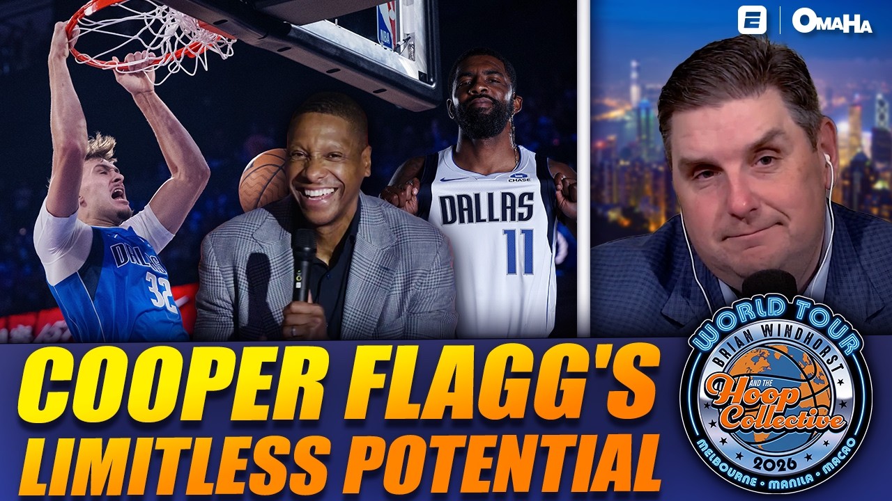 Cooper Flagg's LIMITLESS Potential & How To Build A Winner With Mavs' President Masai Ujiri background