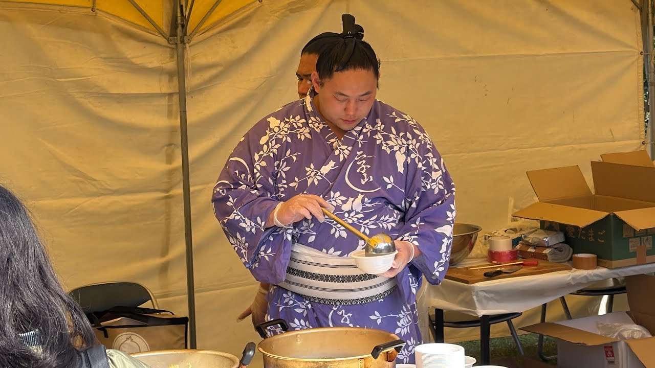 速報❗️二子山部屋 九重部屋 大島部屋 『相撲部屋3部屋のちゃんこブース』🍲まとめ1【かつしかスポーツフェス】2026/10/12 Futagoyama Oshima Kokonoe 2026-10-12 21:10 background