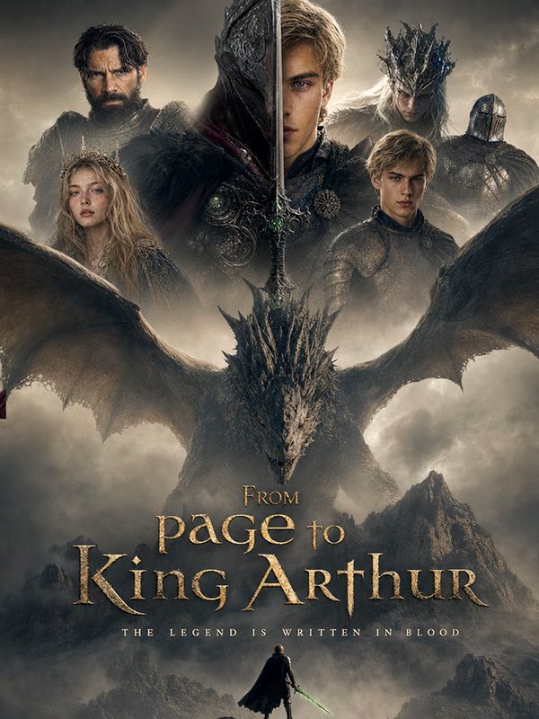 From page to king Arthur poster