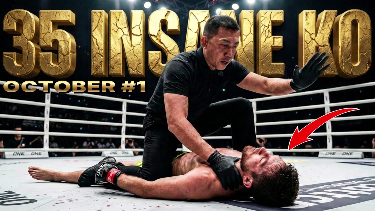 35 Insane Knockouts : ONE Championship & RWS | October 2026 #1 ⚠️ background