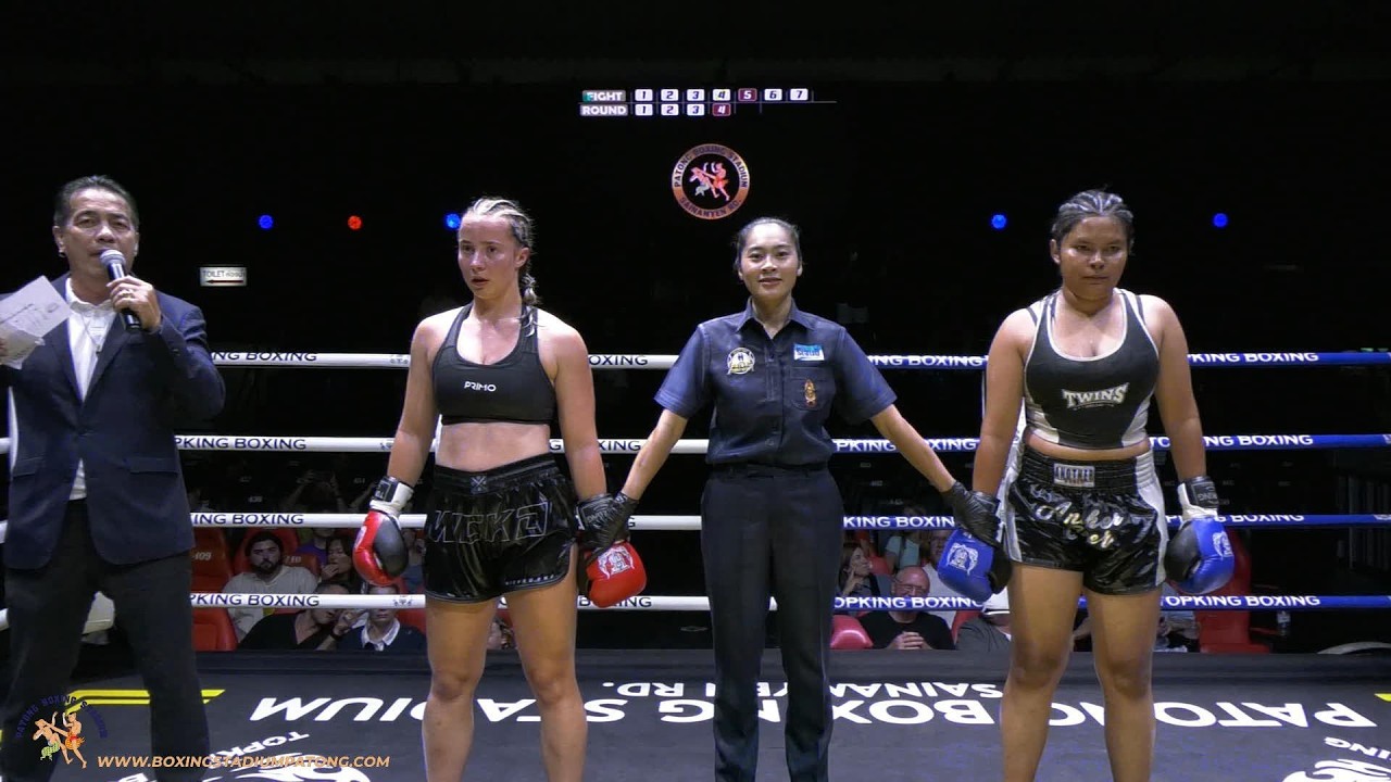 OKSANA (PHUKET FIGHT CLUB) VS SAIFON (LUKBANGPHAT) background