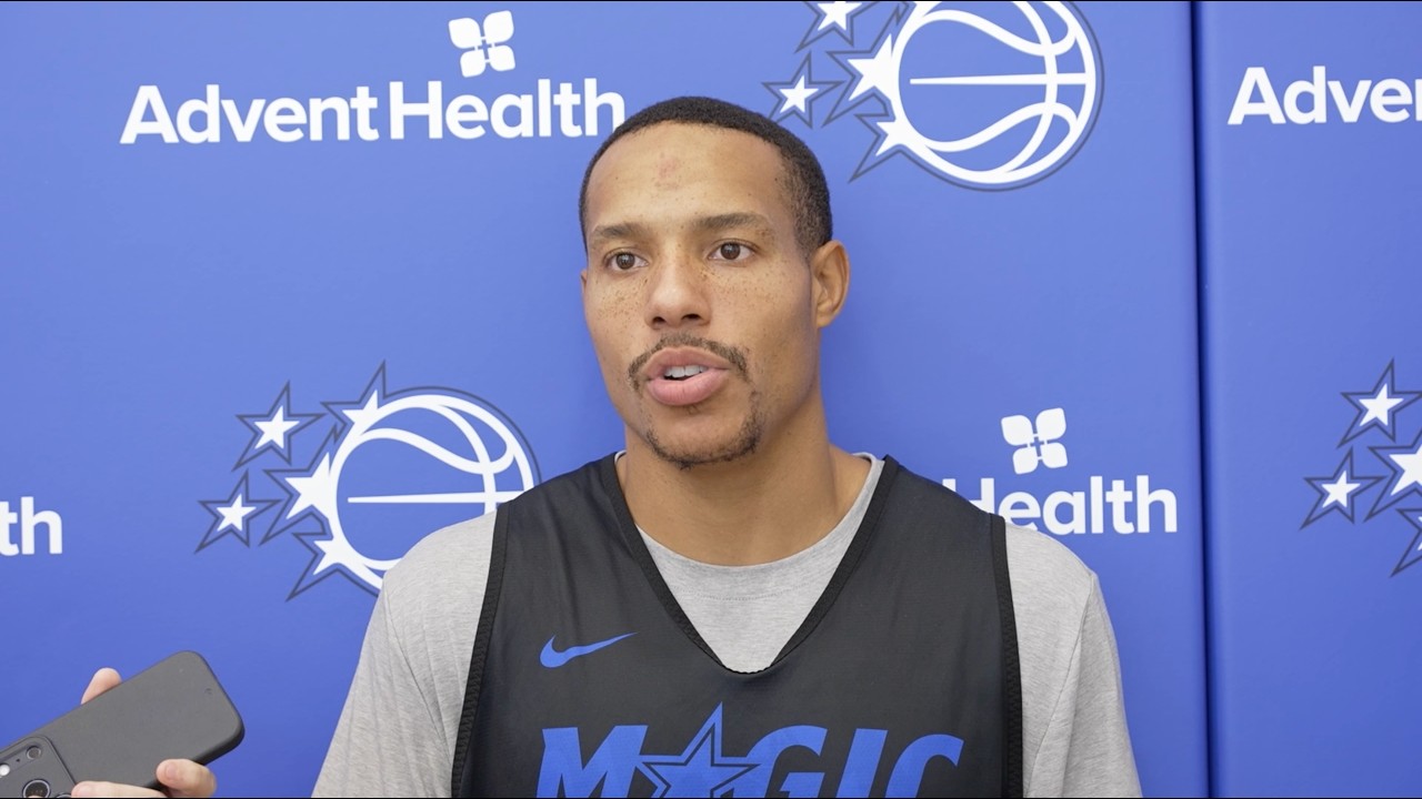 SHOOTAROUND SOUND: CLEVELAND CAVALIERS VS. ORLANDO MAGIC | COACH SWEENEY & DESMOND BANE background