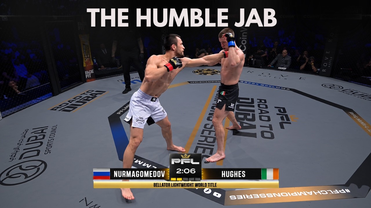Usman vs Paul Hughes 1 - Nurmagomedov Lead Hand tactics (Pro Film Study) background