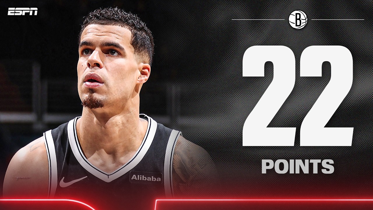 Michael Porter Jr. drops 22 PTS against the Wizards in preseason ๐ฅ | NBA on ESPN background