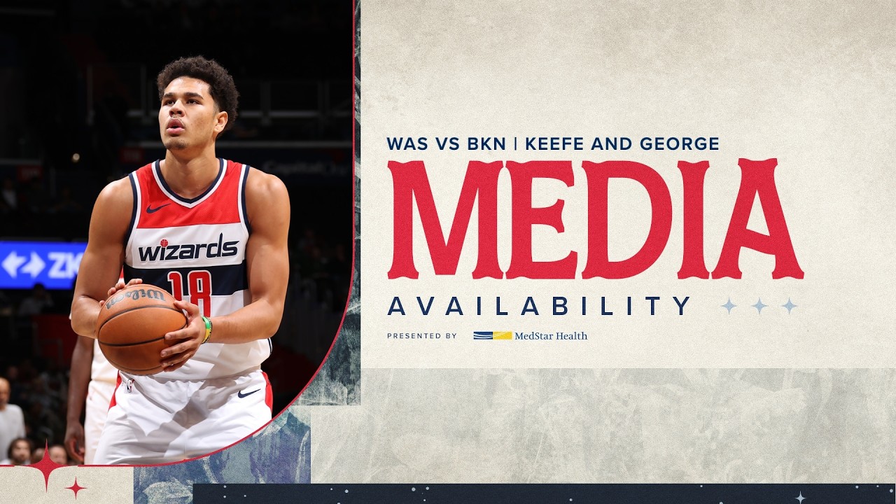 Media Availability: Head Coach Brian Keefe and Kyshawn George | 10.12.26 background