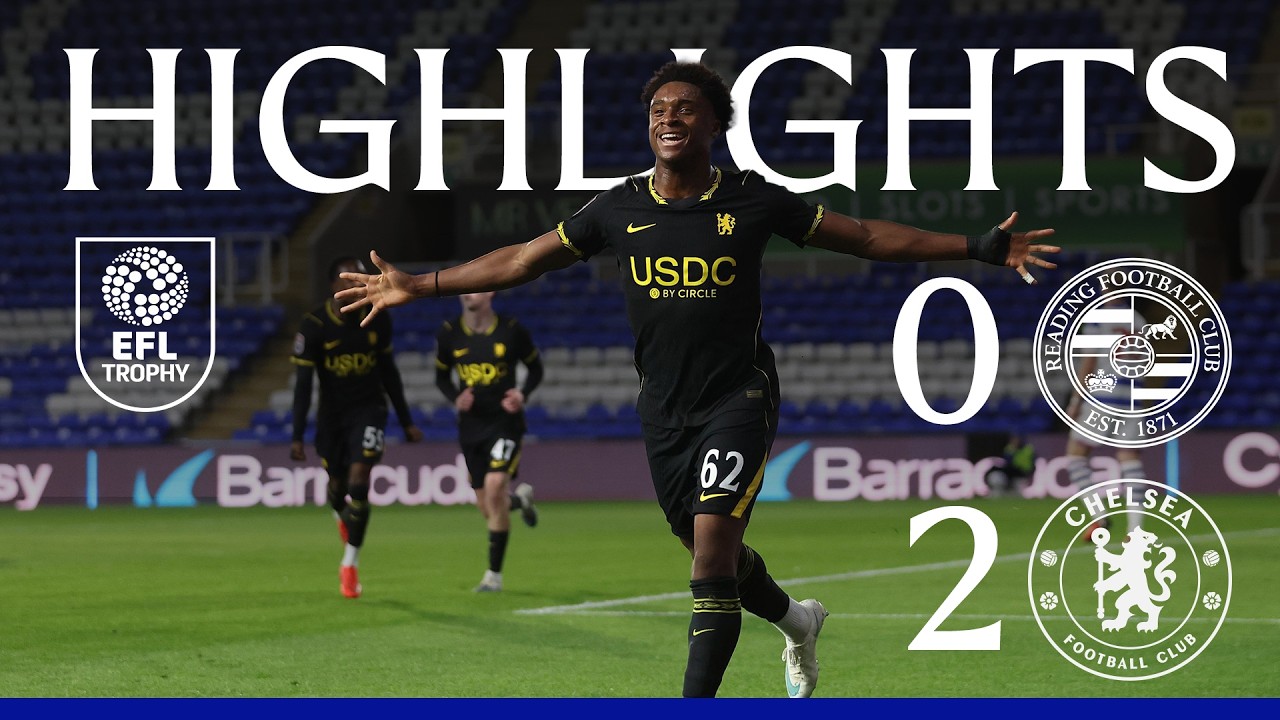 Reading 0-2 Cobham Next Gen | HIGHLIGHTS | EFL Trophy | 2026/27 background