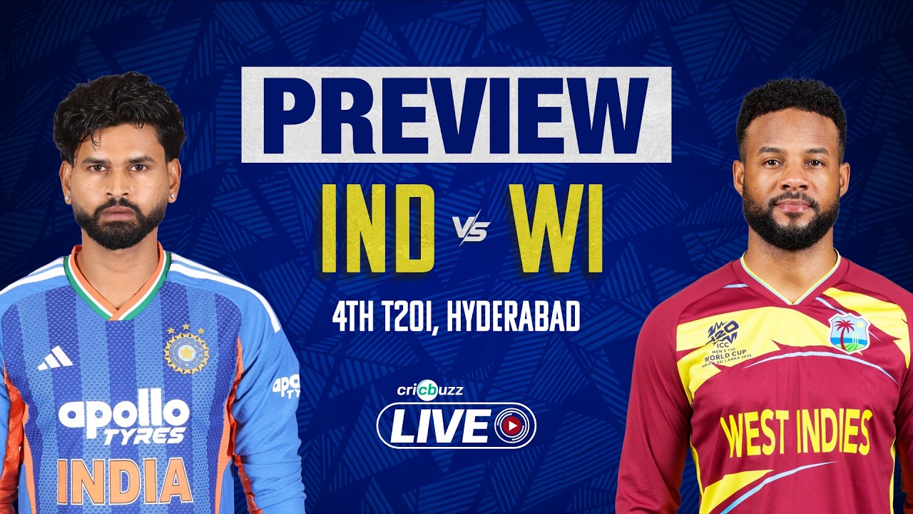 India vs West Indies, 4th T20I: Preview background