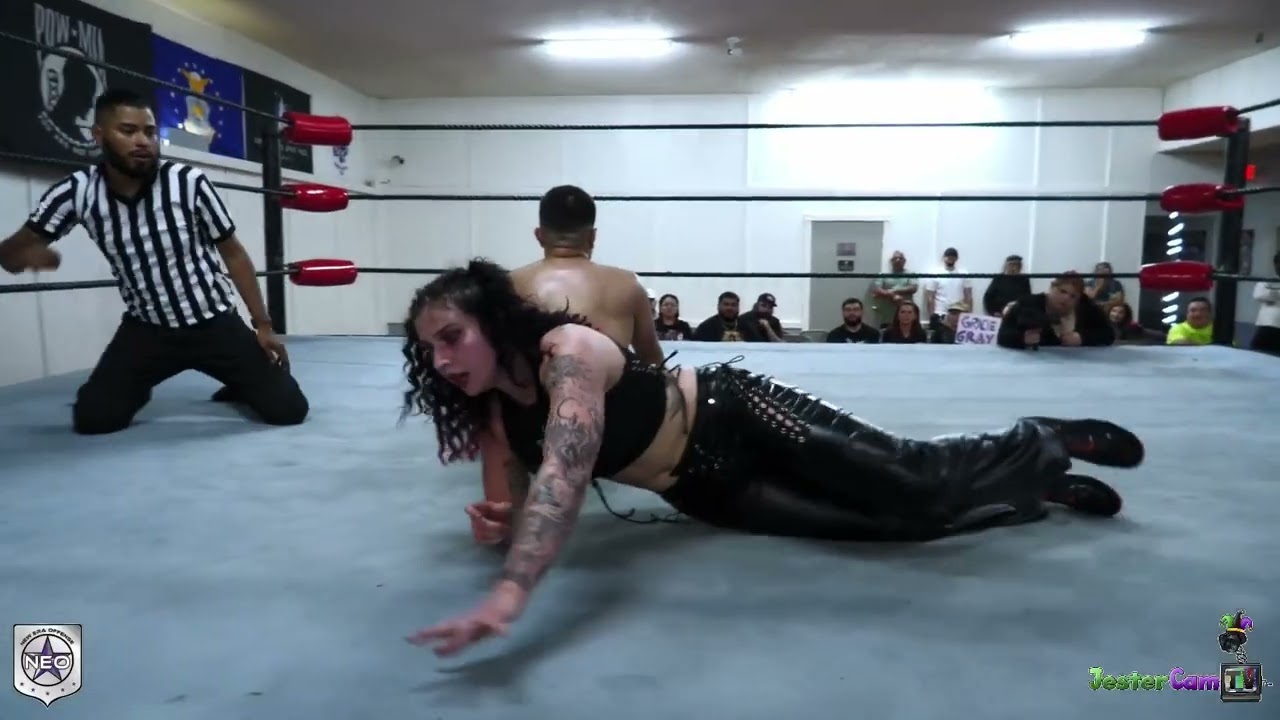 N.E.O CH XIX Main Event: N.E.O North American Championship Adan Vega vs Gracie Gray background
