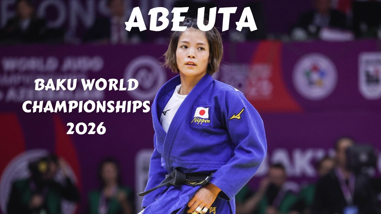 ABE Uta π―π΅ complete competitions at Baku World Championships 2026 background