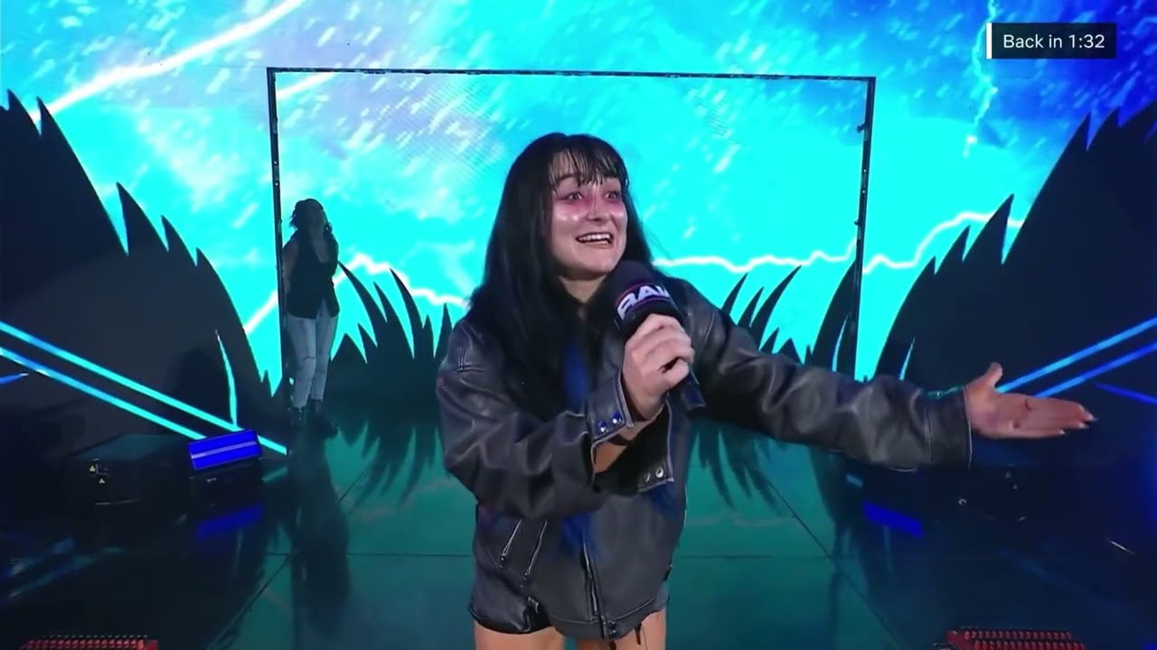 Lyra Valkyria & Bayley Segment: Raw October 12 2026 background