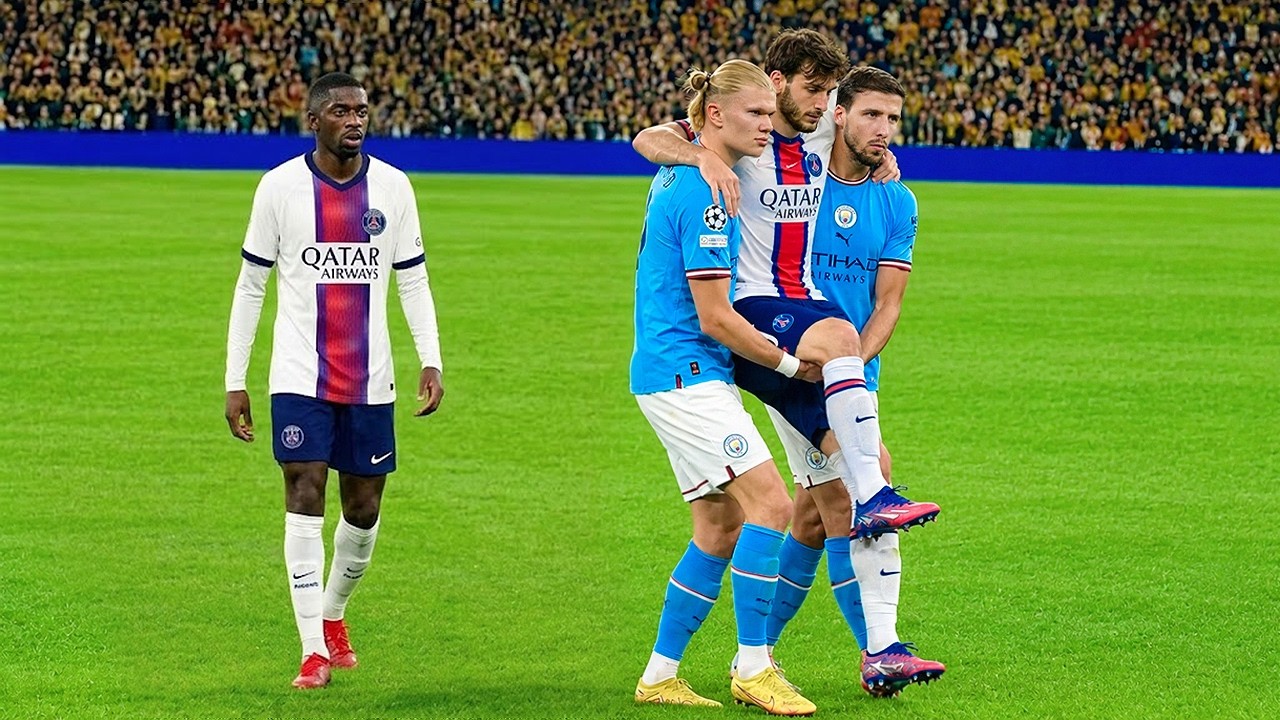 100% Sportsmanship Moments In Football background