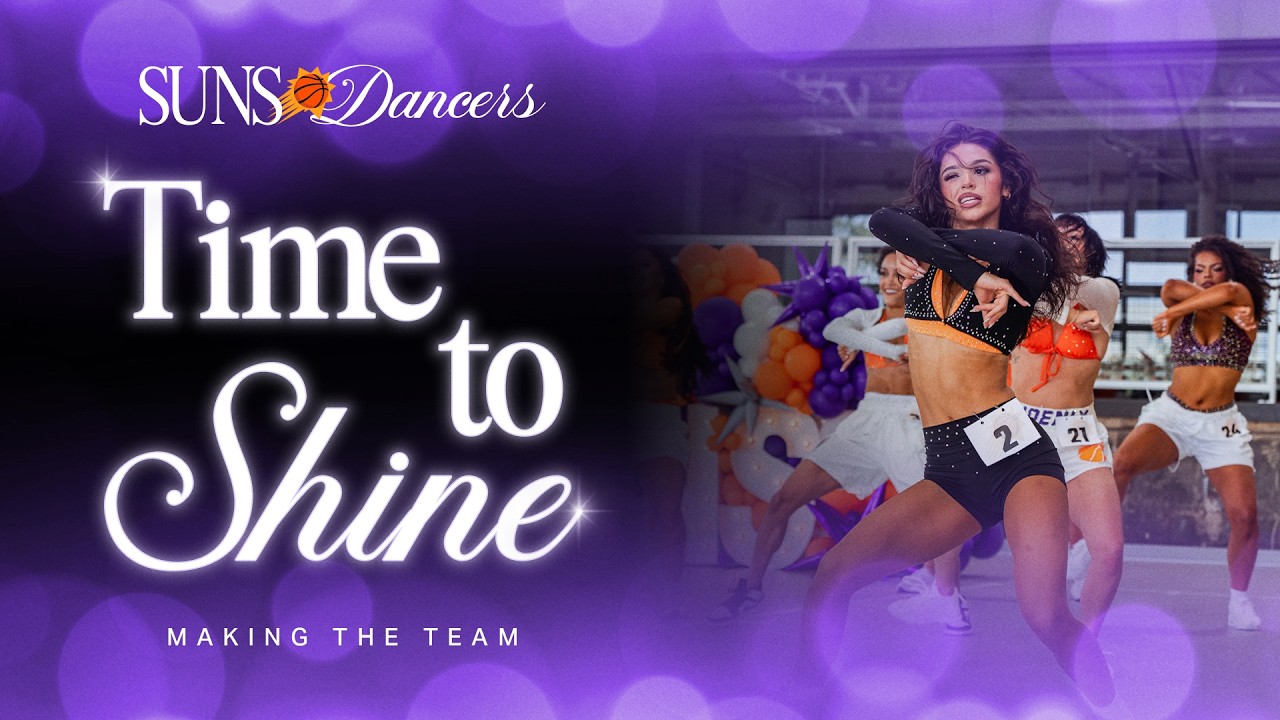 Time To Shine Episode 4: Making the Team | Suns Dancers background