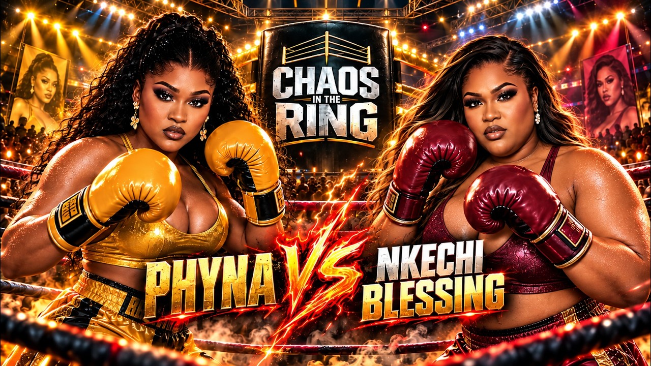 Phyna vs Nkechi Blessing (FIGHT HIGHLIGHTS) | Chaos In The Ring background