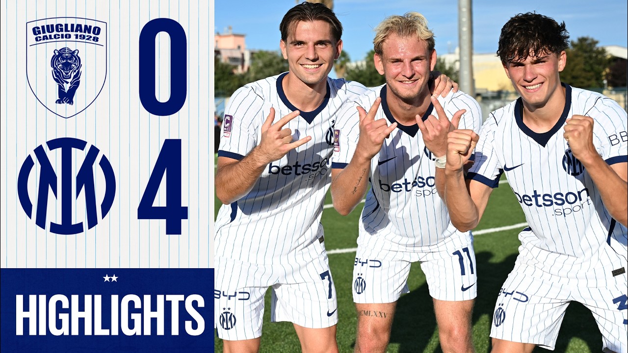 QUATTRO GOL E TRE PUNTI IN TRASFERTA! | GIUGLIANO 0-4 INTER U23 | HIGHLIGHTS SERIE C background