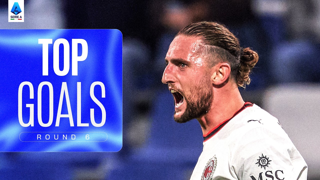 TOP GOALS ⚽️ From Serie A Round 6 | 2026/27 background