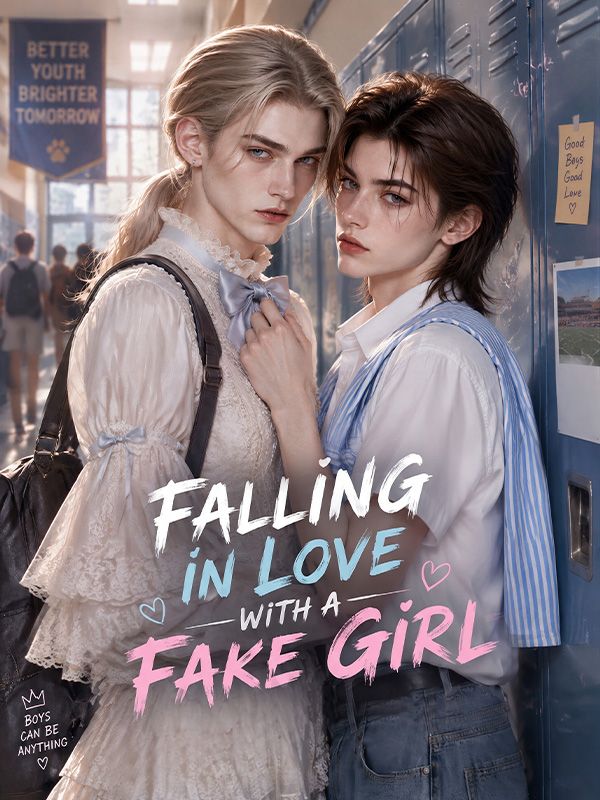 Falling in love with a fake girl poster