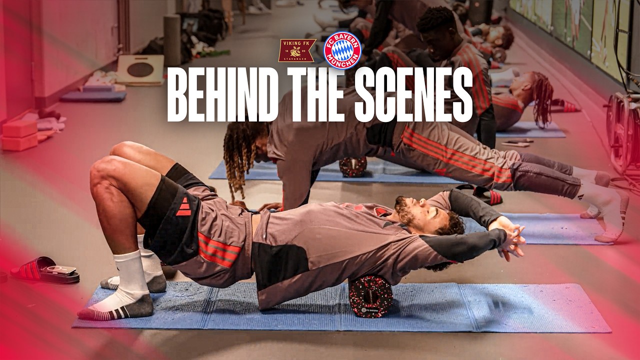 🇳🇴🎬 What you DON’T see on TV: Behind the Scenes Viking Stavanger vs. FC Bayern | Champions League 💫 background
