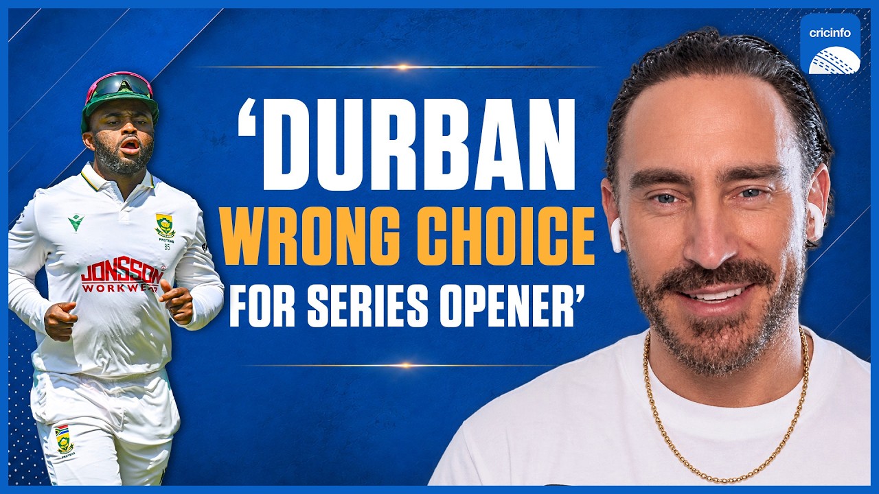 'Wrong choice of venue': Faf du Plessis reviews 1st Test | Australia claim massive win at Durban background