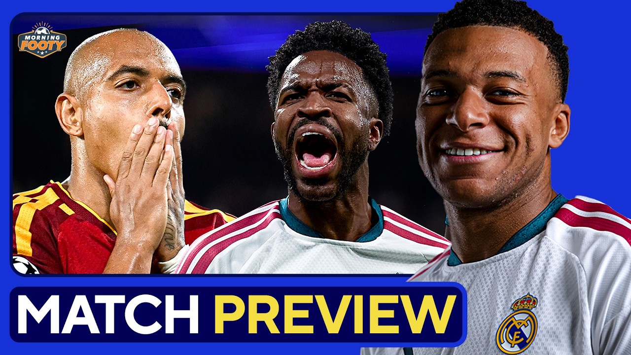 ROMA vs. REAL MADRID: UCL Match PREVIEW & PREDICTIONS background