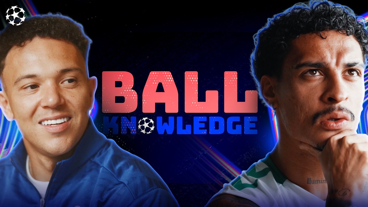 Can These Champions League Players Win The ULTIMATE Football Quiz?! background